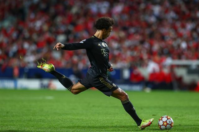 【欧冠】萨内梅开二度 拜仁15分钟4球4比0胜本菲卡